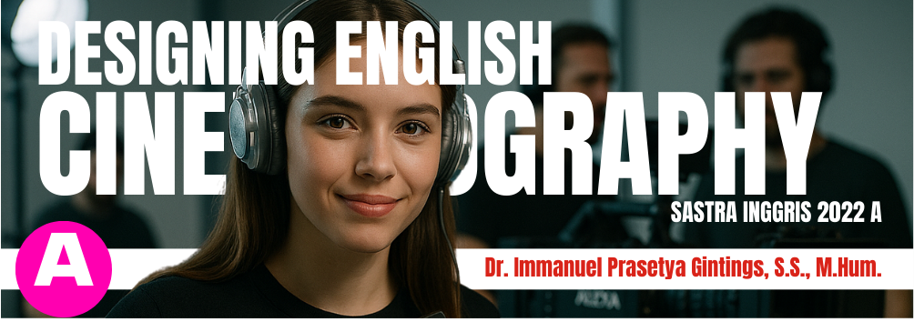 DESIGNING ENGLISH CINEMATOGRAPHY 2022 A