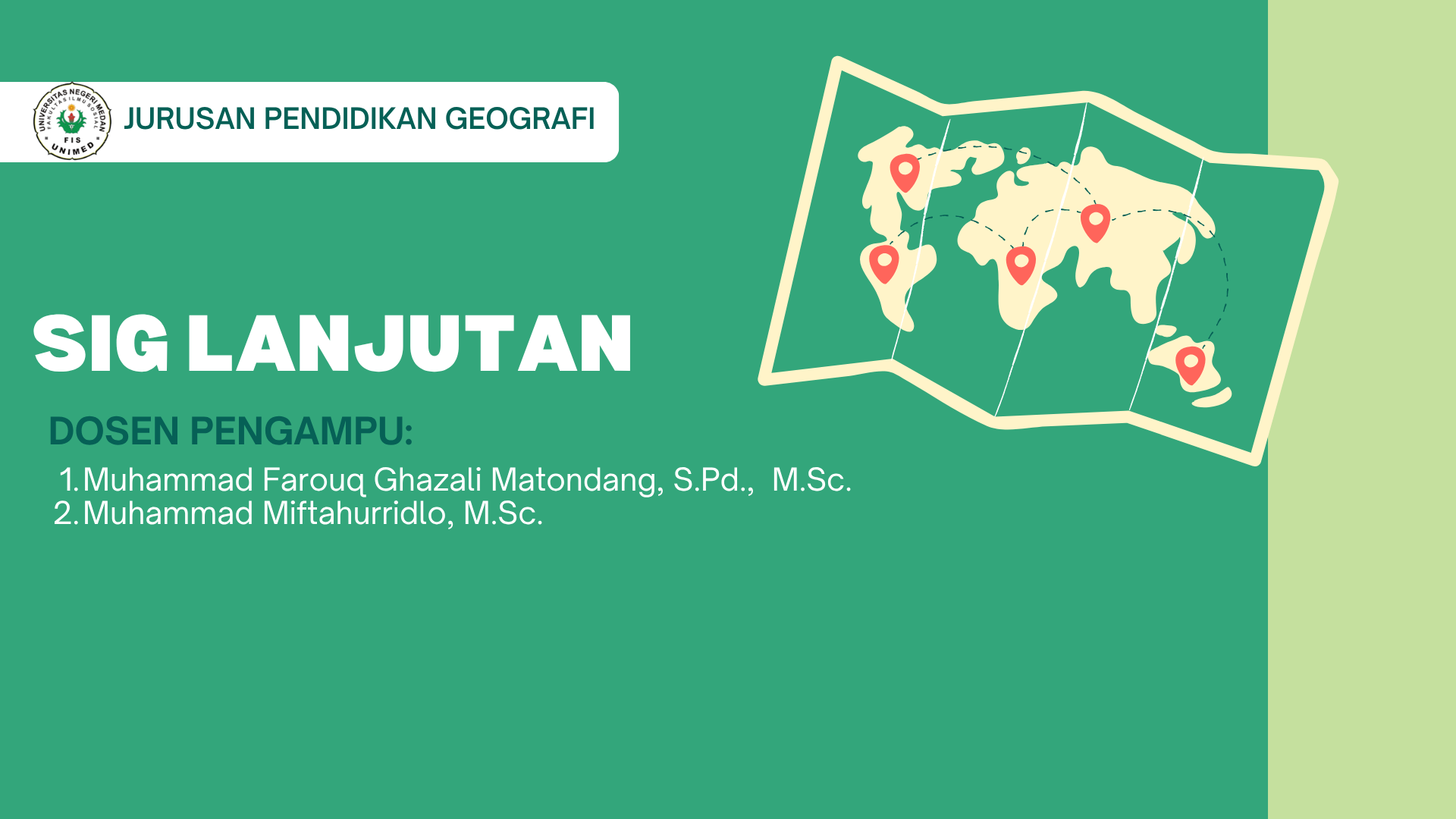 SIG LANJUTAN | 3GEO40018