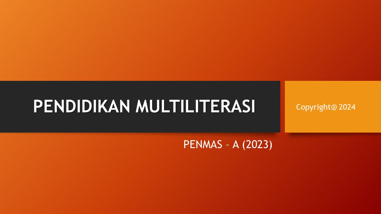 PENDIDIKAN MULTILITERASI A.23